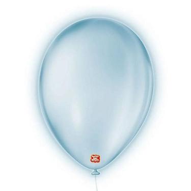 Imagem de Balão de Festa Neon - Azul - 25 Unidades - Balões São Roque - Rizzo Ba