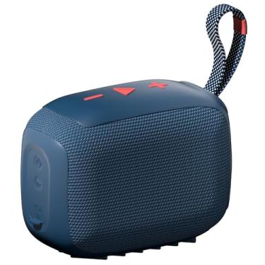 Imagem de Caixa de Som, inava, Go-4, Bluetooth, Portátil,12h de reprodução, À Prova D'água IP67, TWS/FM/USB/TF(Azul)
