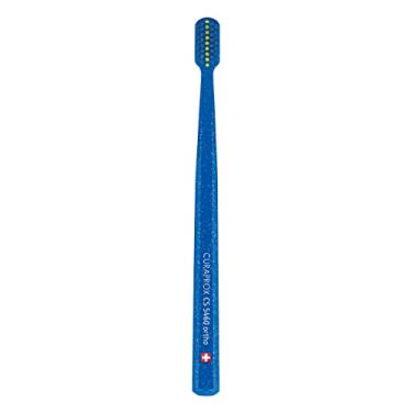 Imagem de Curaprox CS 5460 Escova de dentes ortodôntica ultramacia para aparelhos com filamentos ultrafinos e cabeça de escova de dentes compacta e ligeiramente angular para melhorar a saúde dos dentes e