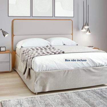 Imagem de Cabeceira Casal Queen 160cm Loop 171cm X 5cm X 120cm - Móveis Lopas