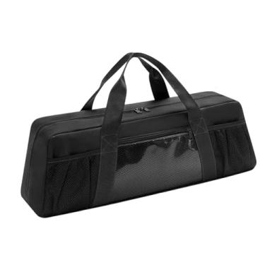 Imagem de Ｂｅｓｇａ Bolsa de armazenamento para ferramentas de churrasco Bolsa de ferramentas para churrasqueira com bolsos Suporte para utensílios de churrasco ao ar