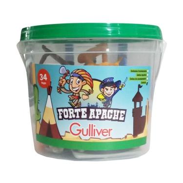 Imagem de Miniatura De Cowboy Forte Apache - 34 Miniaturas