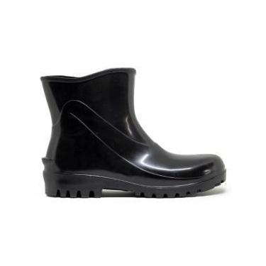 Imagem de Bota de pvc preta c/curto - BRACOL, 45