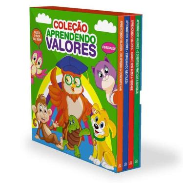 Imagem de Coleção Aprendendo Valores - Box com 4 Livrinhos