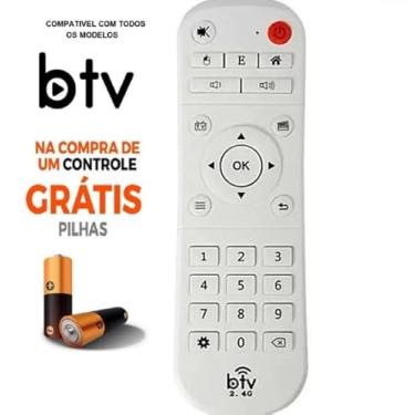 Imagem de Controle Remoto BTV 11 10 BX 2.4 O Unico 100% ORIGINAL