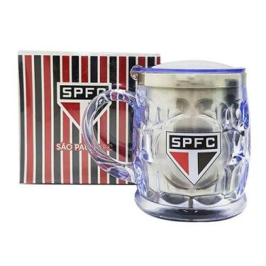 Imagem de Caneca São Paulo Cristal Térmica 500 Ml - Mileno