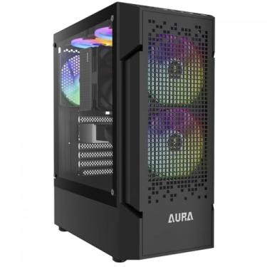 Imagem de Gabinete Gamer Gamdias Aura GC7 ARGB Preto com 3 fans