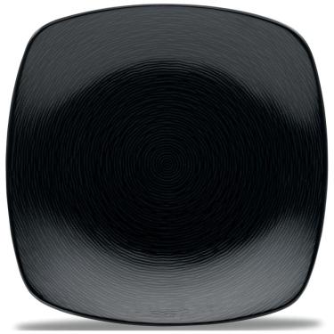 Imagem de Prato com Formato Quadrado e Material de Porcelana, Noritake 43817-737, Preto