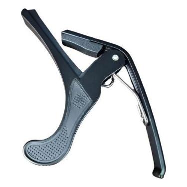 Imagem de Capotraste Para Violão Nylon Hook Cg Alumino Preto - Ronsani