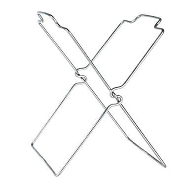 Imagem de HYROOY Saco de lixo de aço inoxidável prateleira casa cozinha bancada saco de lixo dobrável