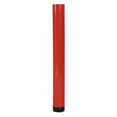 Imagem de Cano chamine esmaltado vermelho 1 m 110 mm - VENAX