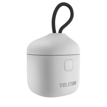 Imagem de Carregador Triplo Branco para GoPro 9, 10 e 11 Black - Telesin