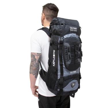 Imagem de MOCHILA ESPORTE 55L CAMPING TRILHA MOCHILÃO RESISTENTE-Masculino