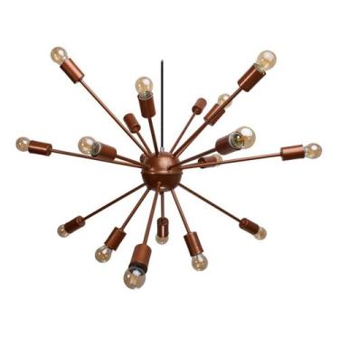 Imagem de Lustre Moderno Sputnik Luxo P/ 18 Lampadas Sala Mesa Jantar - IDEALLUM