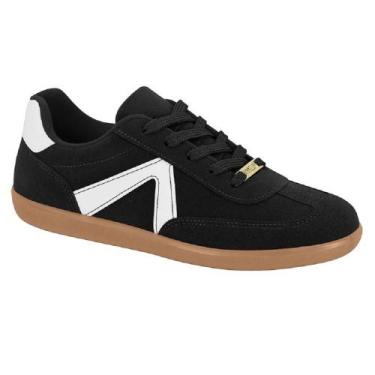 Imagem de Tenis vizzano camurca ref 1430.102.20280 feminino, 36, Preto, Branco