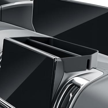 Imagem de BIBIBO Bandeja de armazenamento 2025 Ford Expedition 2025 2026 para Ford Expedition (ativo, platina, tremor, King Ranch) 33,5 cm bandeja traseira da tela 2025+ acessórios Ford Expedition 2025