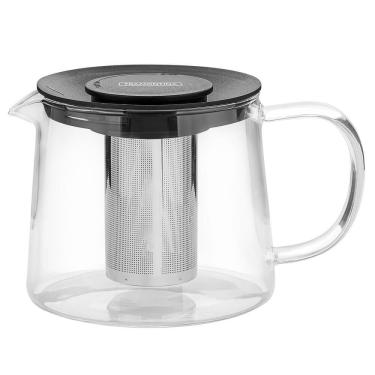 Imagem de Bule para Chá Tramontina em Vidro e Aço Inox com Infusor 900 ml 61762090