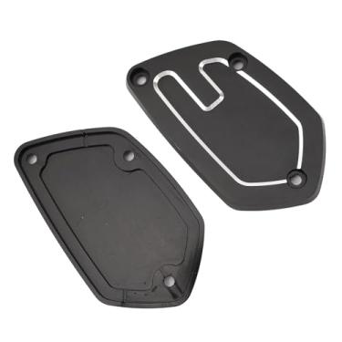 Imagem de Tampa do Reservatório do Tanque de Fluido de Freio 2 Peças Tampa da Embreagem do Freio Dianteiro da Motocicleta CNC Liga de Alumínio para R NineT Scrambler Racer Pure Urban GS