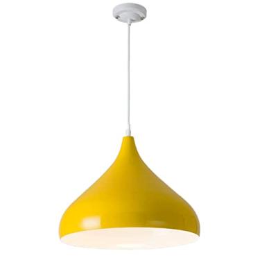 Imagem de CHENKUI Luminária pendente de elegância de personalidade Abajur criativo nórdico macaron cor industrial luz de pendurar luz interna 1 m cabo de linha pode ser encurtado fácil instalação E27, para