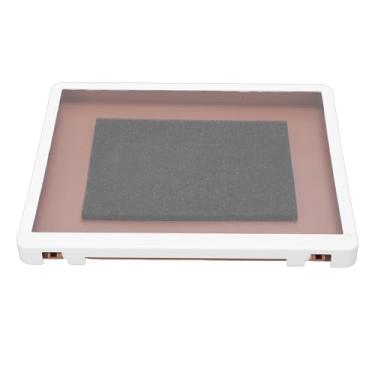 Imagem de Fockety Suporte para tablet para chuveiro, à prova d'água, com rotação de 360 ​​graus, suporte de parede para tablet e celular com tela sensível ao toque antiembaçante, para banheiro