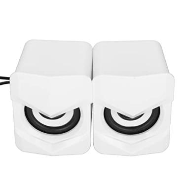 Imagem de RiToEasysports Alto -falante Portátil Transparente Multimedia Desktop Speaker para PC Mobile Monitor, Ajuste de Pequeno Volume e Volume Portátil para Relaxar Após o Trabalho, Estude (Versão normal