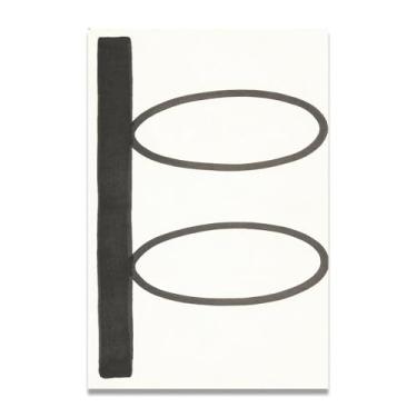 Imagem de Abstrato QuietLienzo Minimalista: Serenidad Paleta Neutra Gran Área Vacía para Espacio Tranquilo 80 x 120 cm Sem moldura