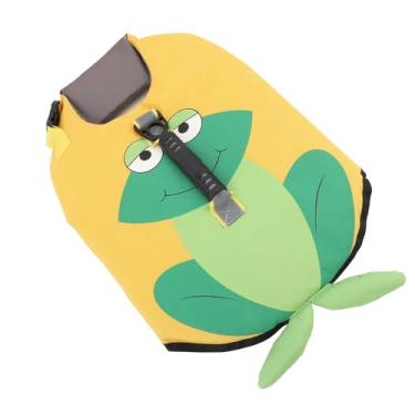 Imagem de aqxreight Colete Salva-vidas para Cães Tecido Oxford Reflexivo Ajustável Resistente a Rasgos Colete de Segurança para Natação para Passeios de Barco Beach Frog S para 5?7,5kg / 11?16,5lb Terrier