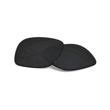 Imagem de SmartVLT Lentes de reposição polarizadas revestidas de AR pretas Stealth para óculos de sol Oakley TwoFace OO9189