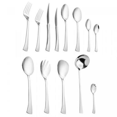 Imagem de Faqueiro 101 pecas de aco inox com caixa litografada berna - Wolff