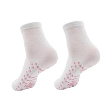 Imagem de Meias Térmicas De Terapia Magnética Auto-Aquecidas De Turmalina Para C