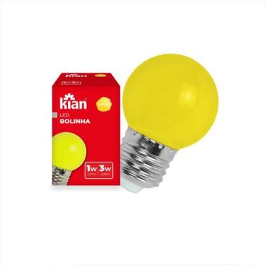 Imagem de Lampada Bolinha Led 1w Color Biv Iluminação Evento Kit 5 - Kian, Amare