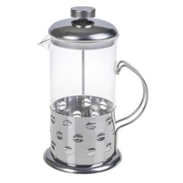Imagem de Cafeteira expressa francesa de luxo 600ml inox com bule e prensa - Yee