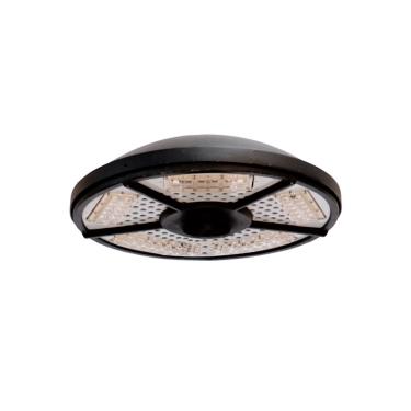 Imagem de Luminária de Poste Colonial Jardim Ravena Led em Alumínio