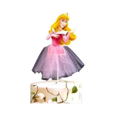 Imagem de Enfeites De Bolo Da Princesa Disney Frozen Para Chá De Bebê E Aniversá