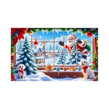 Imagem de Banner De Fundo Festivo De Feliz Natal Com Bengala Doce, Fio De Prata,