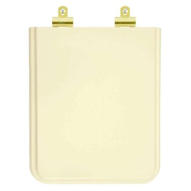 Imagem de Assento Sanitário Poliester Soft Close Square Bone (bege Claro) Para Vaso Incepa Com Ferragem Dourada