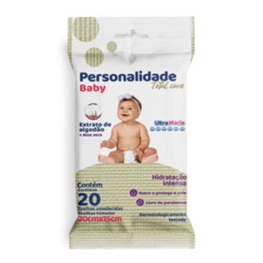 Imagem de Toalha Umedecida Personalidade Pocket, 1pacote