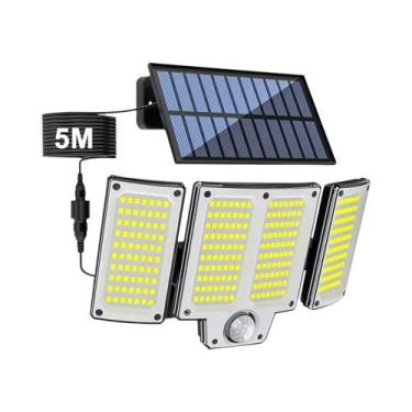 Imagem de Luz Solar Super Brilhante 234LED Com Sensor IR, Luz De Parede Para Rua