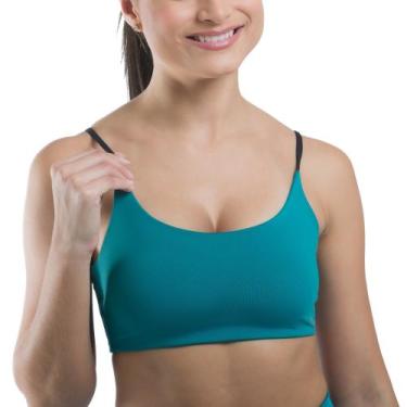 Imagem de Top Alcinha MY Fitness Petroleo  Marcio May Sports, GG, Verde