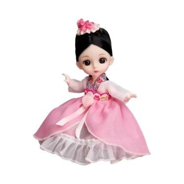 Imagem de Boneca Princesa Articulada De 16cm Com 13 Juntas, Brinquedo DIY BJD Co