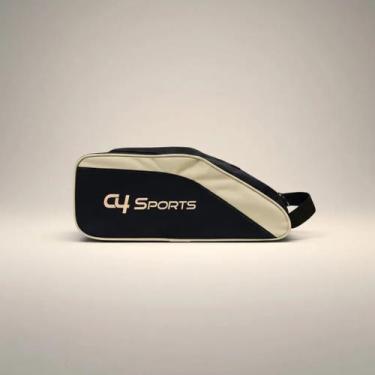 Imagem de Porta Chuteira Esportiva Resistente Para Futebol E Treino - C4, Preto