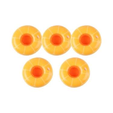 Imagem de Conjunto De Porta-Copos Infláveis Para Piscina, Bandeja Flutuante Para