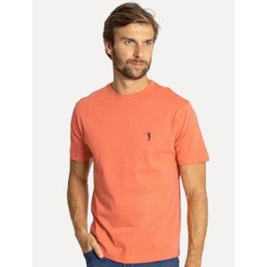 Imagem de Camiseta Aleatory Masculina Dark Grey Icon Laranja Claro-Masculino