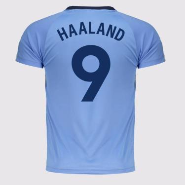 Imagem de Camisa Manchester City Dash Juvenil  9 Haaland-Unissex