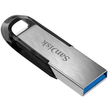 Imagem de Pen Drive Sandisk Ultra Flair 128GB USB 3.0 Prata - SDCZ73-1