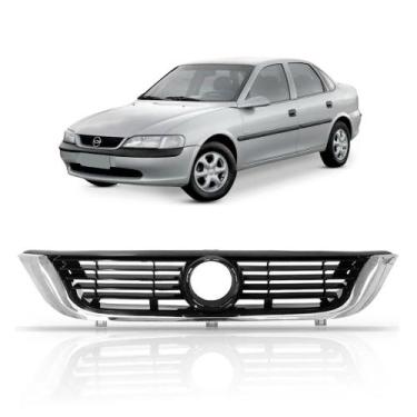 Imagem de Grade Dianteira Radiador Vectra 1997 1998 1999 2000 Cromada - Fipparts