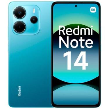Imagem de Smartphone Xiaomi Redmi Note 14 128GB 6GB RAM Dual SIM Tela 6.67 - Azu