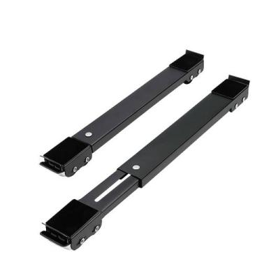 Imagem de Base Suporte Com Rodinhas Ajustável Geladeira Fogão 2x - NinjaUD