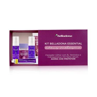 Imagem de Kit Completo Adeus Melasma com Estojo e Filtro Solar FPS60 - Belladona