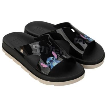 Imagem de Chinelo Do Stitch Zaxy Disney Daily Papete Slide Feminino, Preto, 36